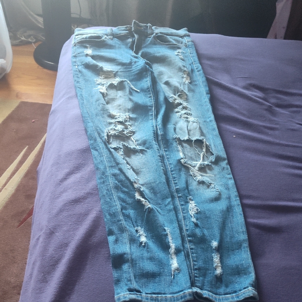 Sneak Peek Denim Jeans with Button Detail